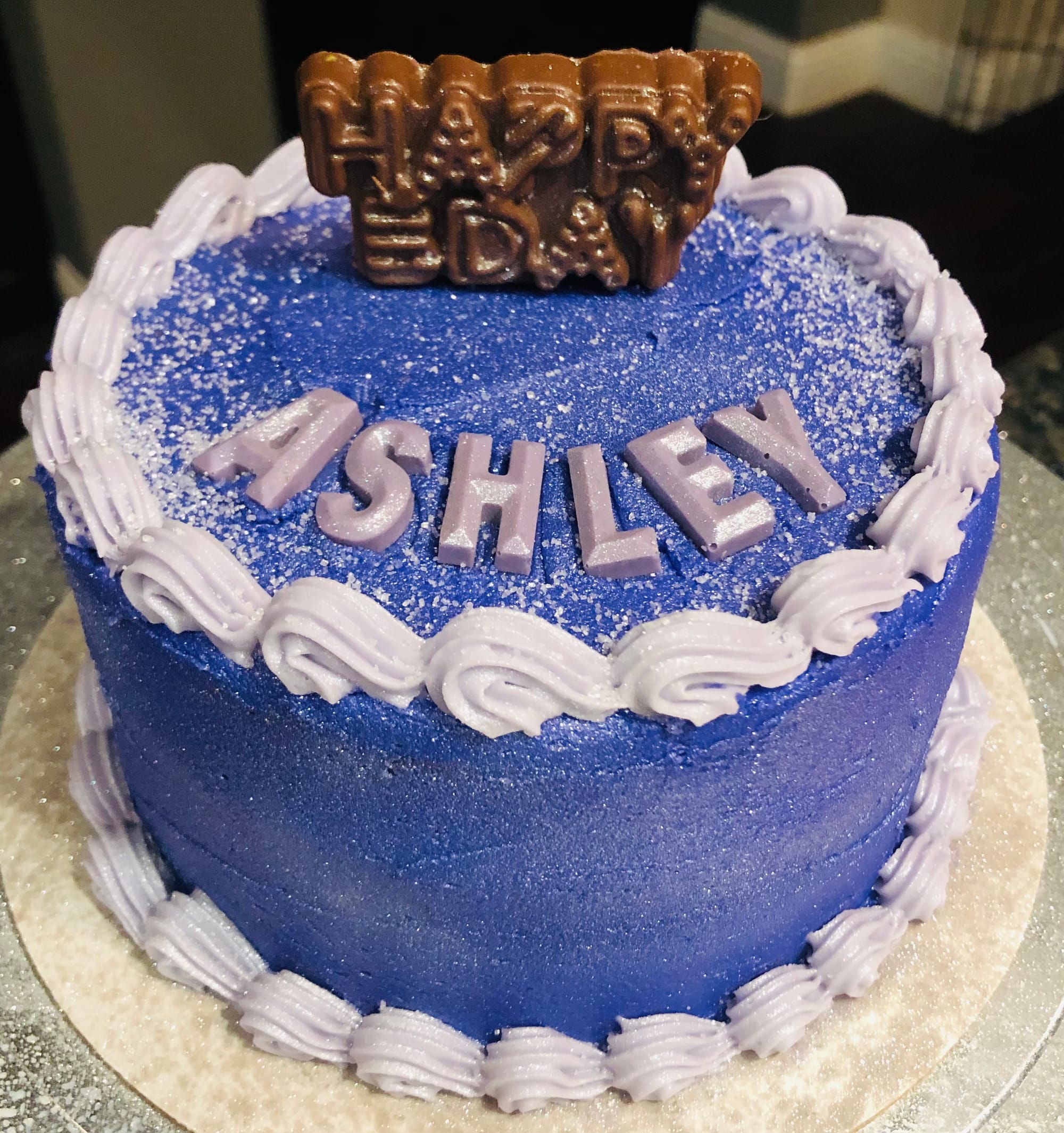 3 Layer Vanilla Cake With Buttercream Frosting