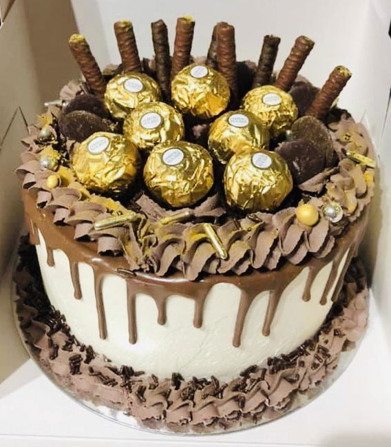 3 Layer Chocolate Explosion Cake