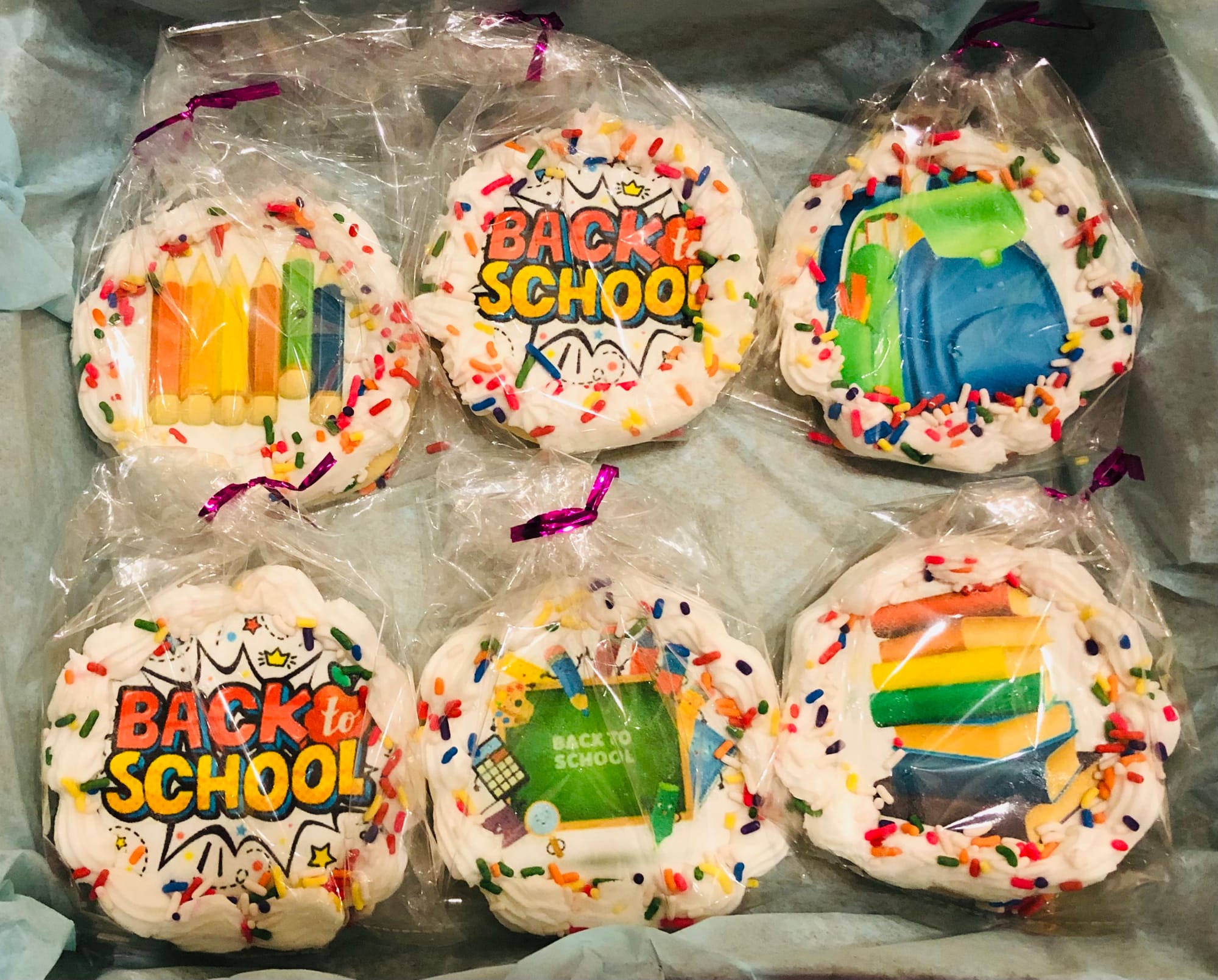 Back To School Sugar Cookies