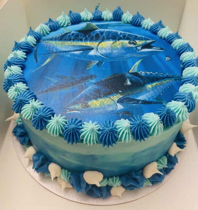 2 Layer Chocolate Cake With Buttercream Frosting