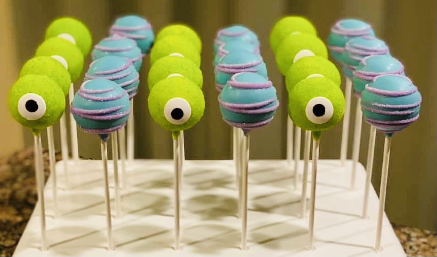 Monsters, Inc. Cake Pops