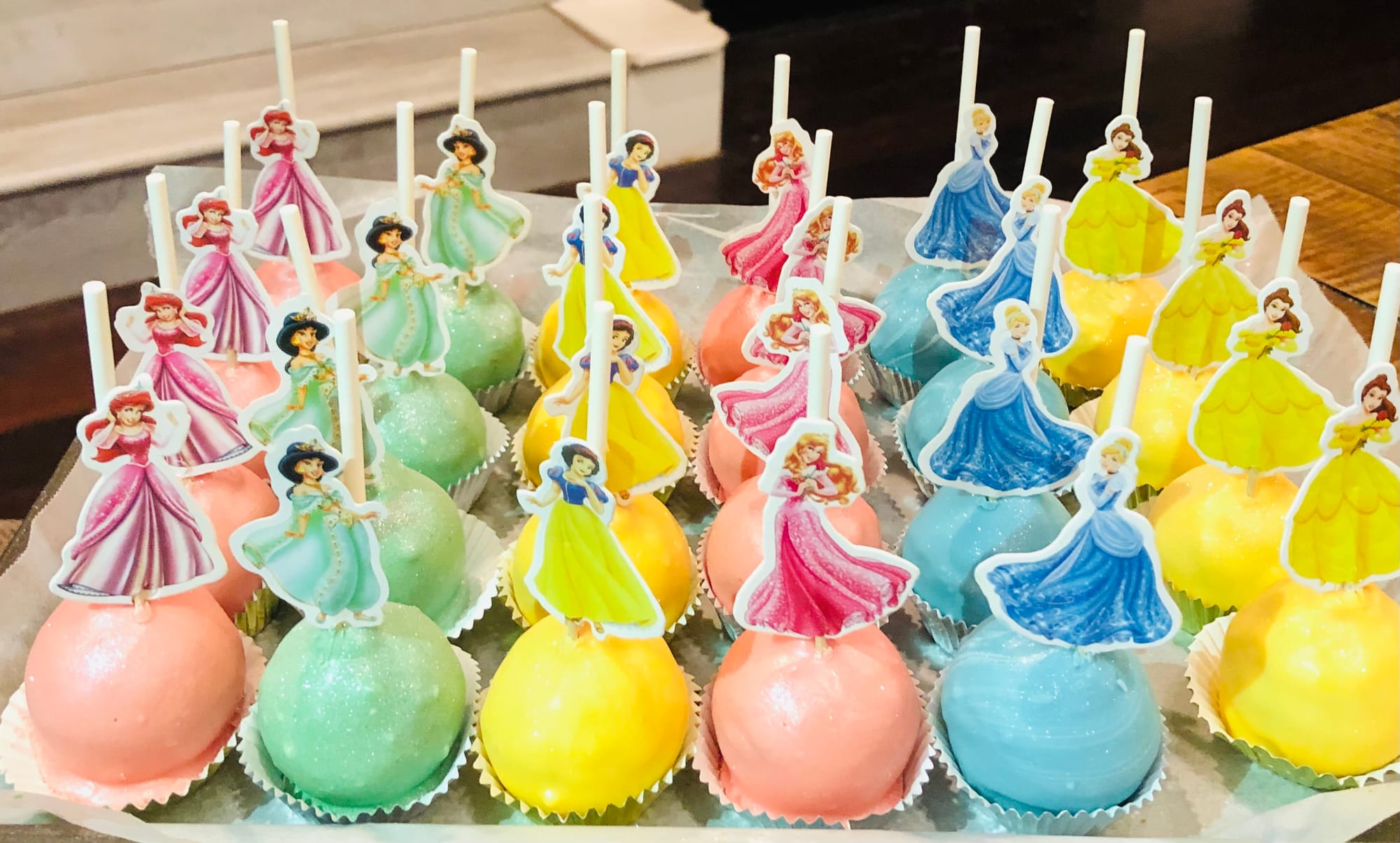 Disney Princess Cake Pops