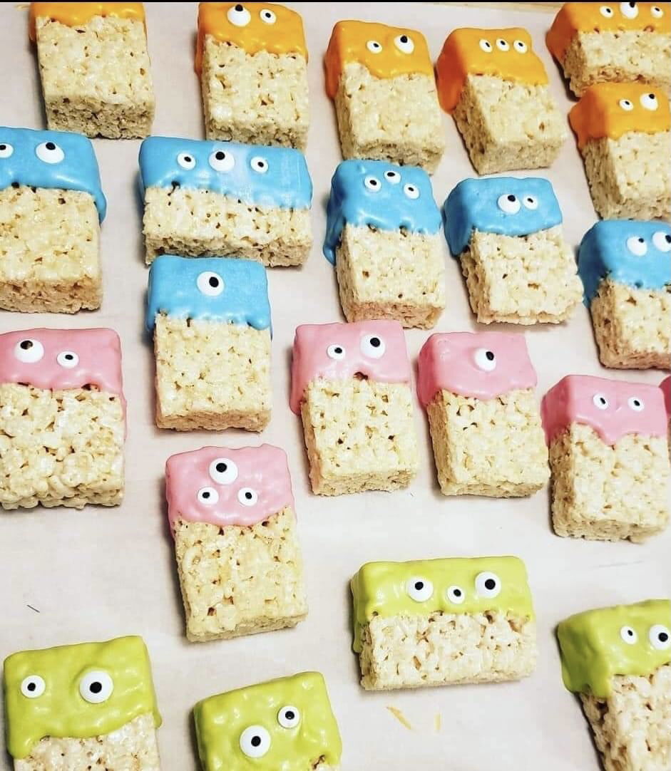 Halloween Rice Krispy Treats