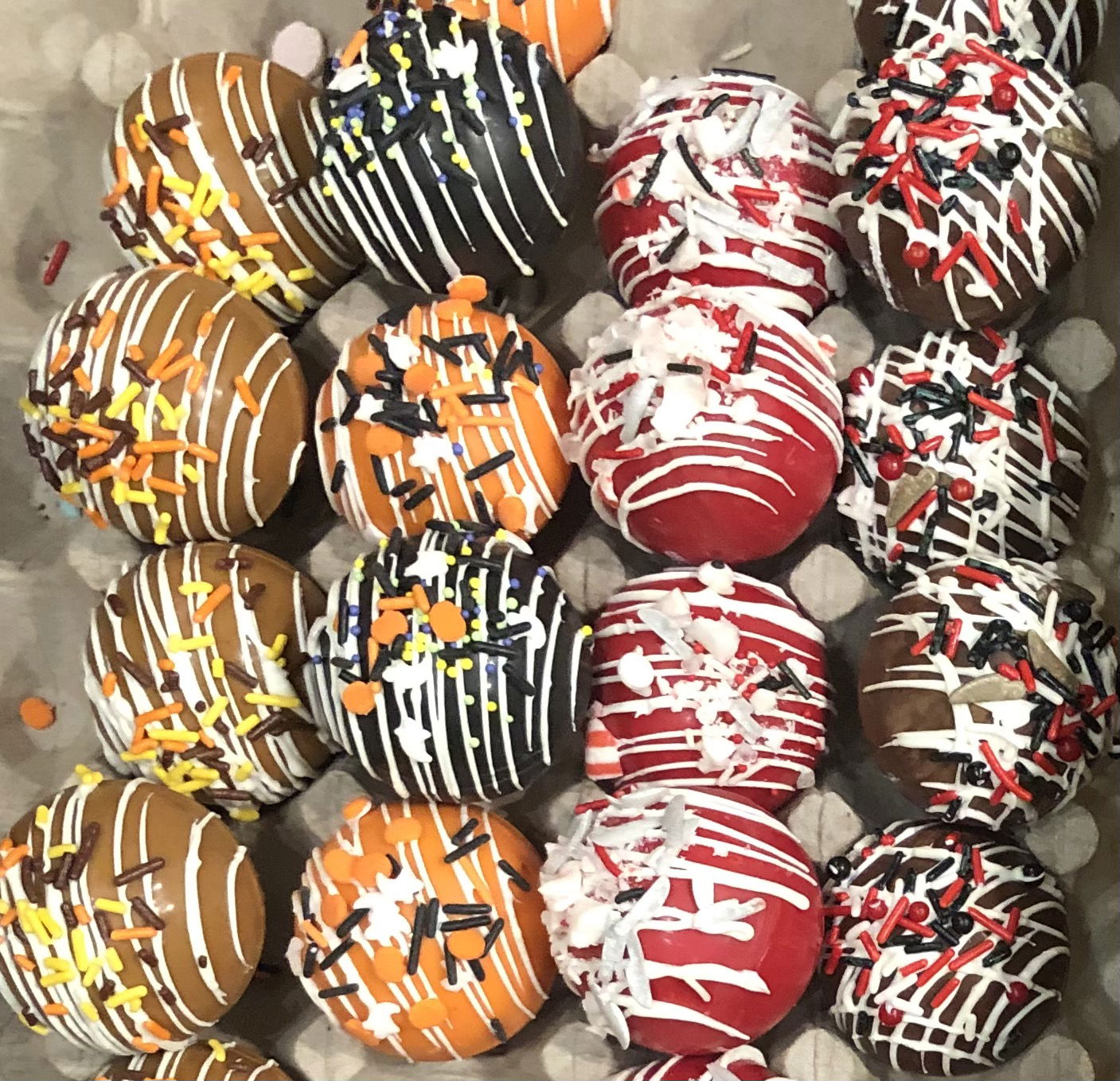 Halloween Hot Cocoa Bombs