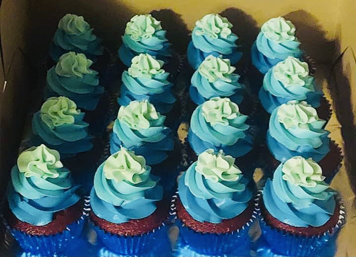 Red Velvet Cupcakes With Buttercream Frosting