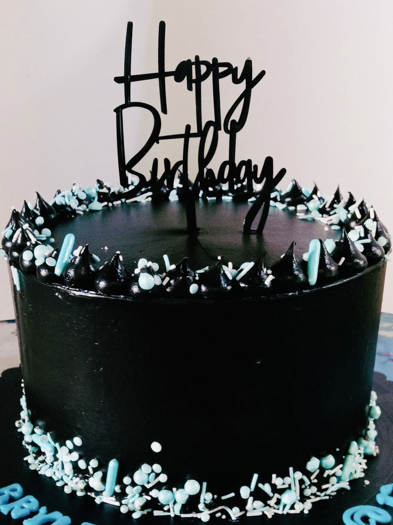 3 Layer Chocolate Cake With Buttercream Frosting