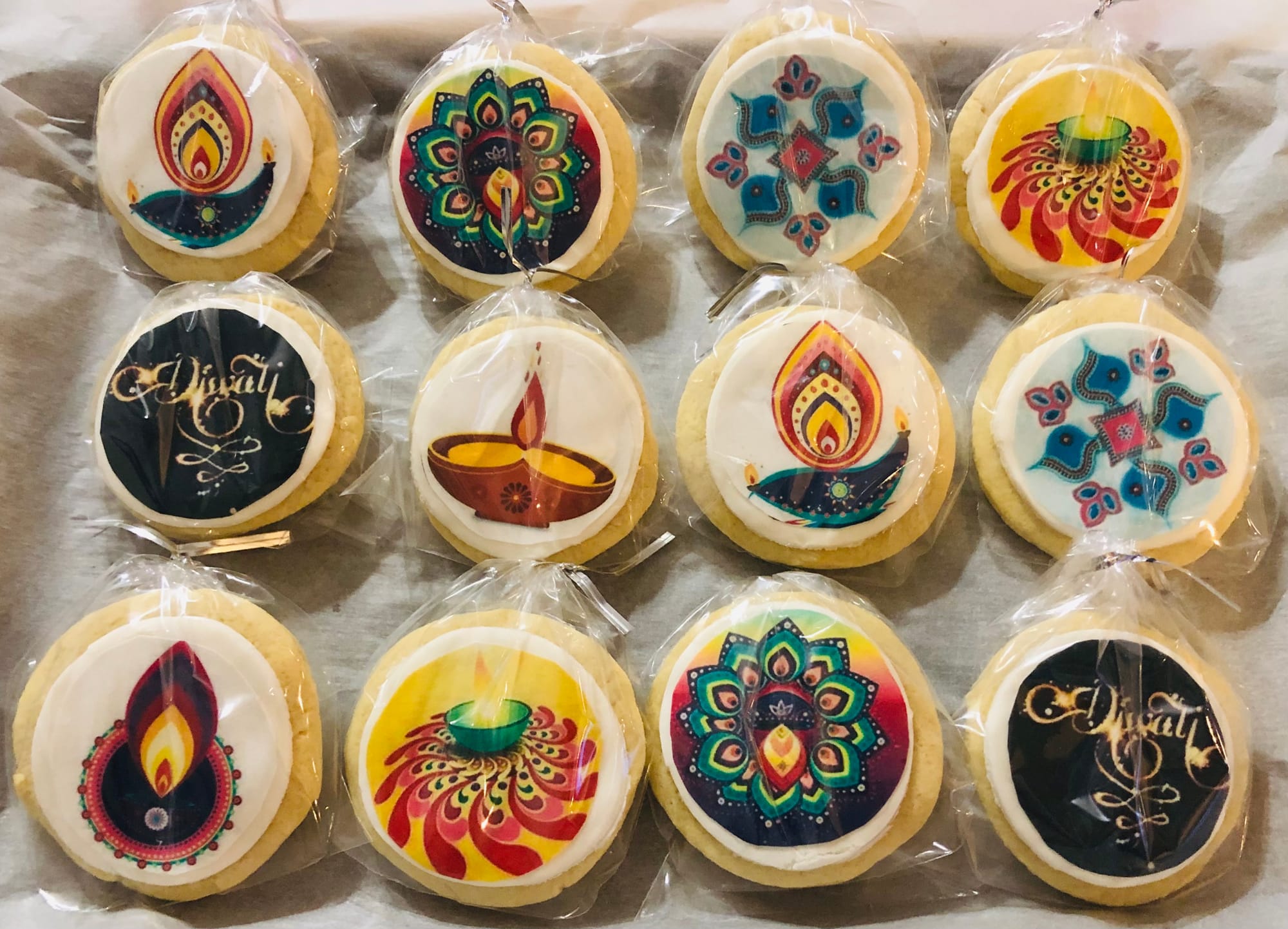 Diwali Sugar Cookies
