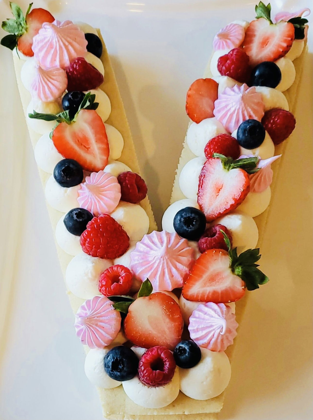 V Birthday Cake