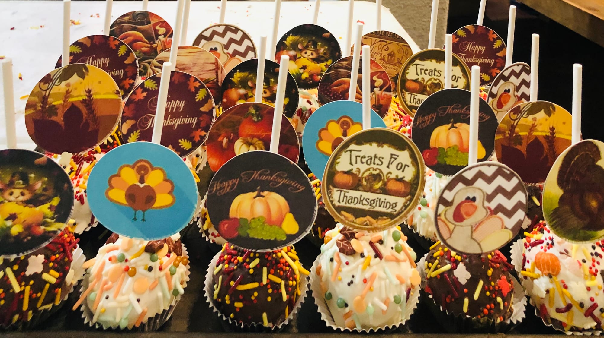 Thanksgiving Cake Pops