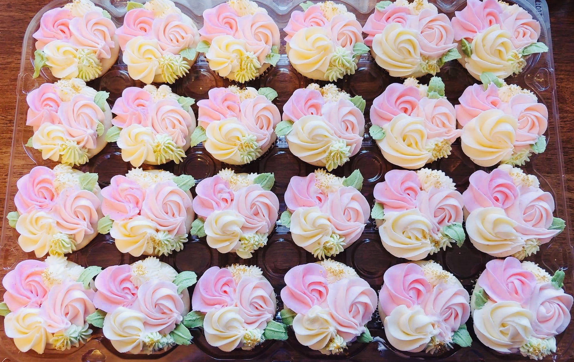 Vanilla Cupcake Butterfly Cake with Buttercream Frosting