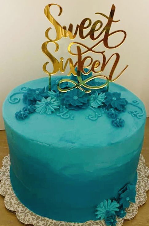 3 Layer Strawberry Cake With Buttercream Frosting