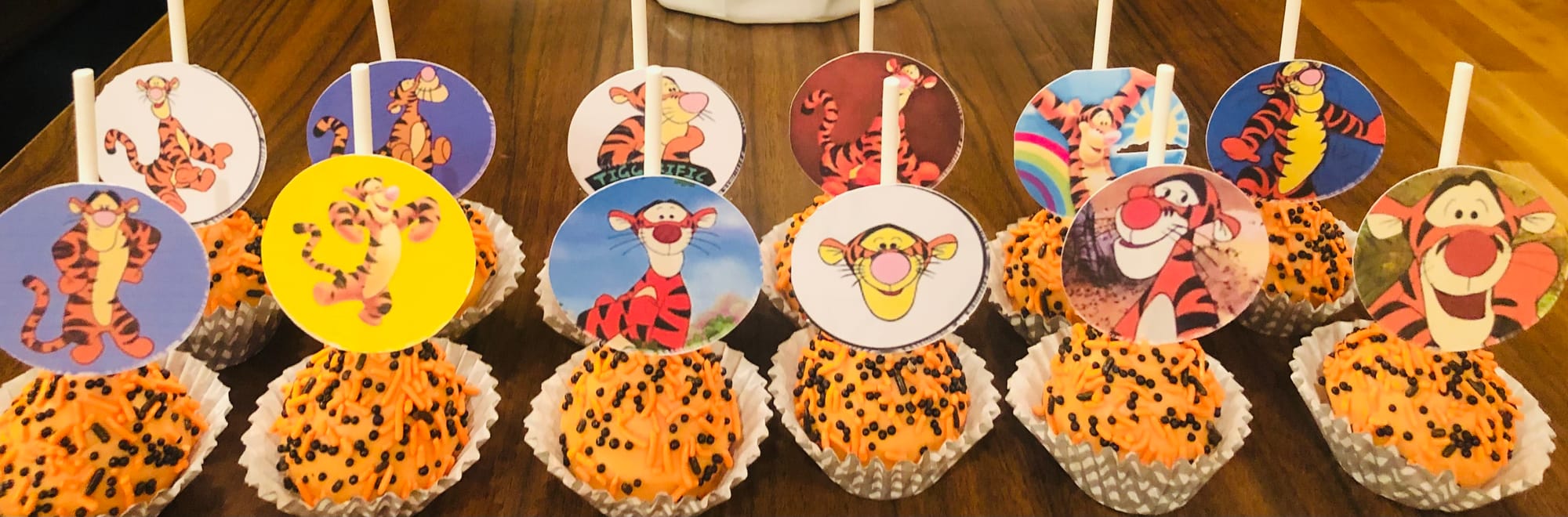 Tigger Cake Pops & Chocolate Dipped Pretzels (2)