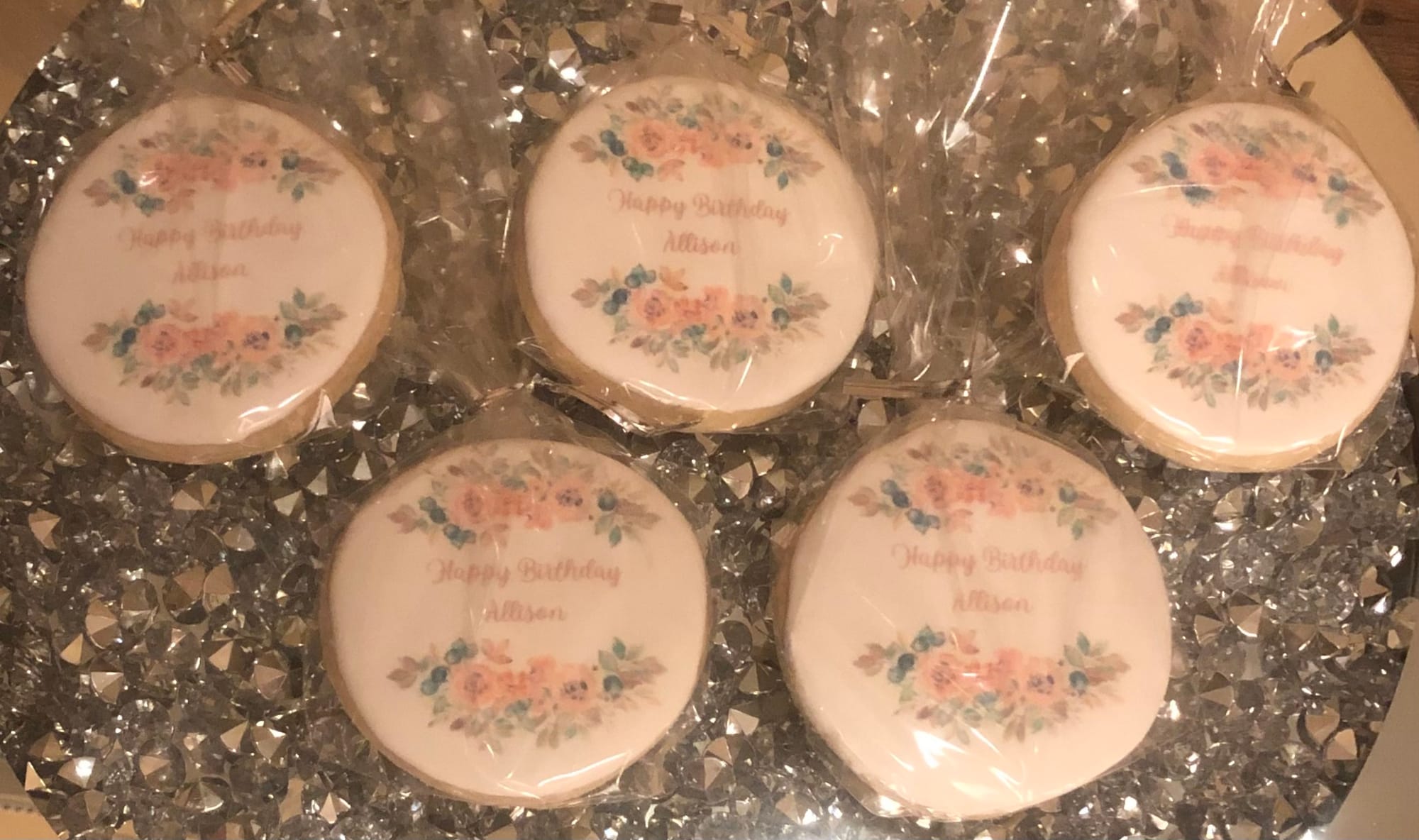 Sugar Cookies with Edible Image