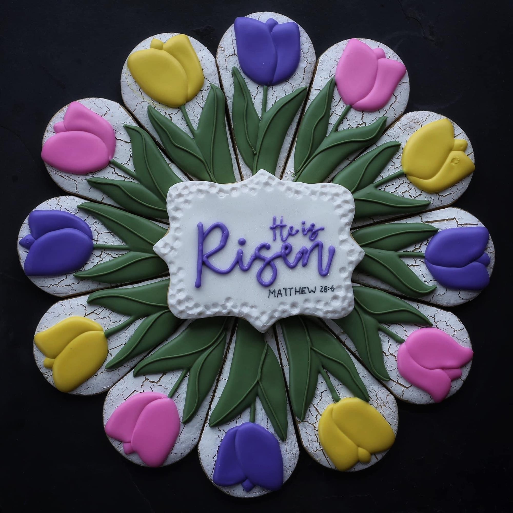 Easter Cookie Platter