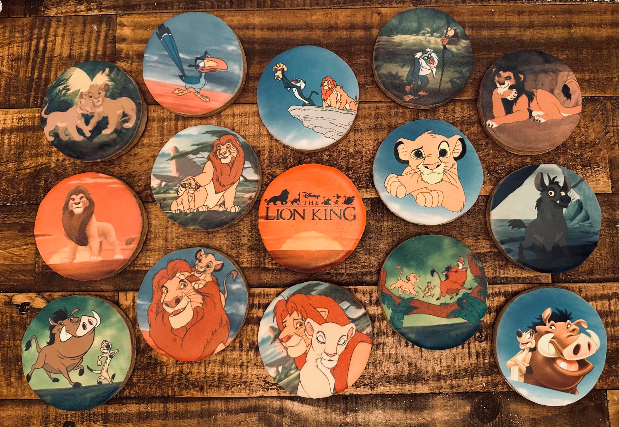 The Lion King Royal Icing Sugar Cookies with Images