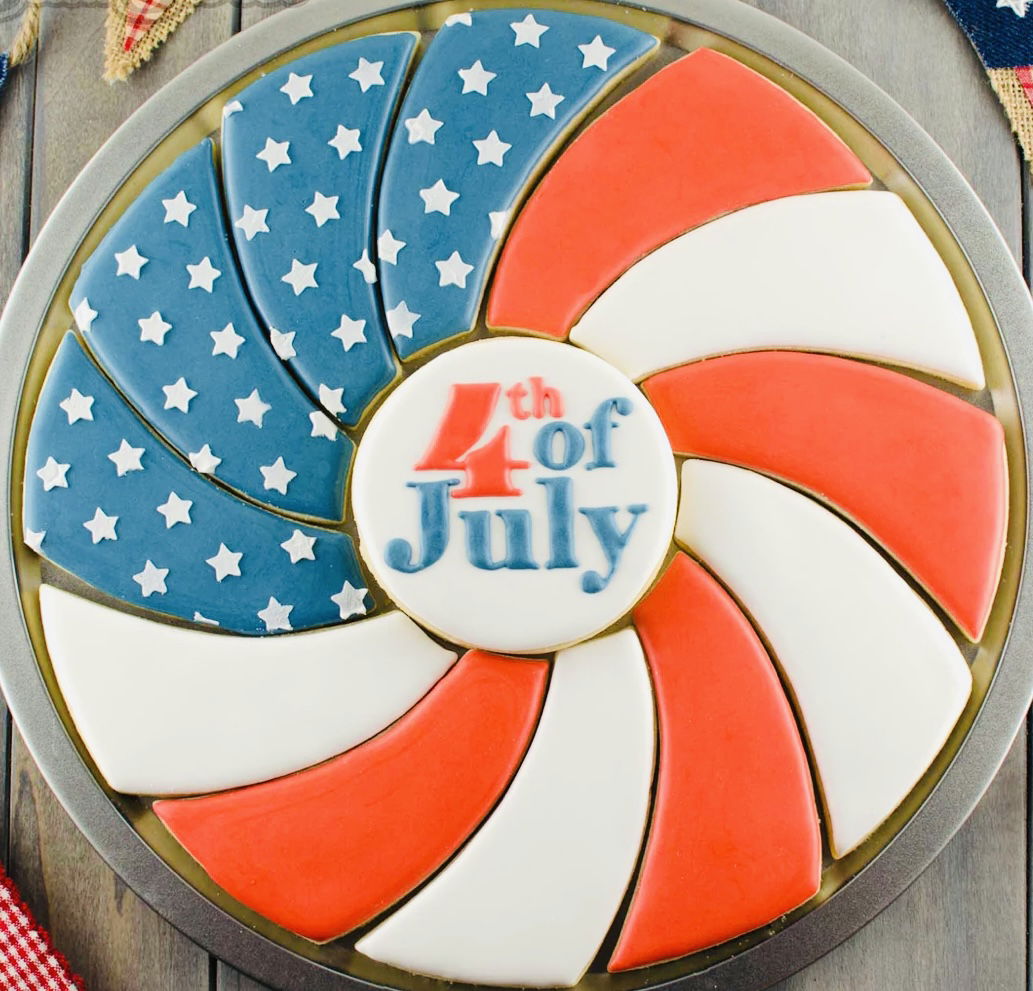 4th of July Cookie Platter