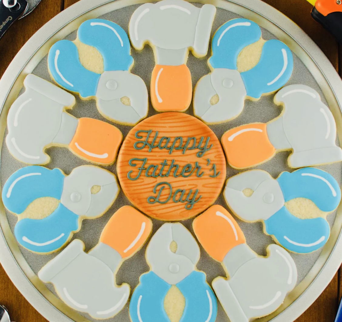 Father’s Day Cookie Platter