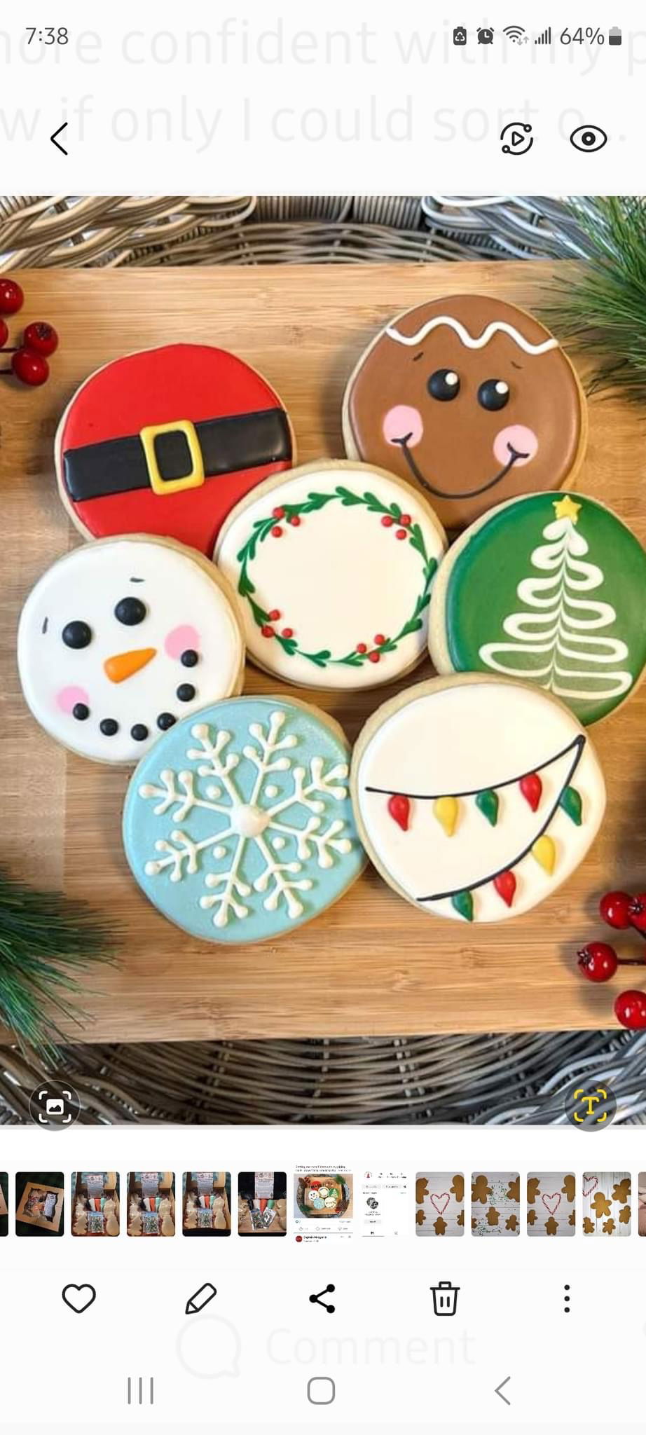 Xmas Royal Icing Sugar Cookies