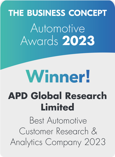 APD Global Voted Best Automotive Customer Research & Analytics Company