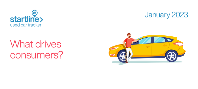 Startline Consumer & Dealer Used Car Tracker - January 2023 Results