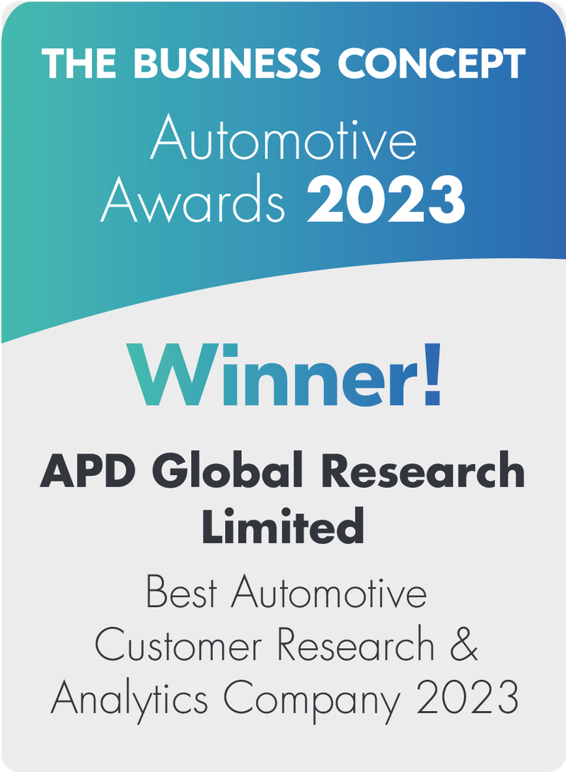 APD Global Voted Best Automotive Customer Research & Analytics Company