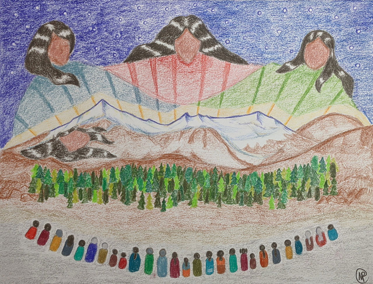 "Wounded-Mountain" by Nicole Pete