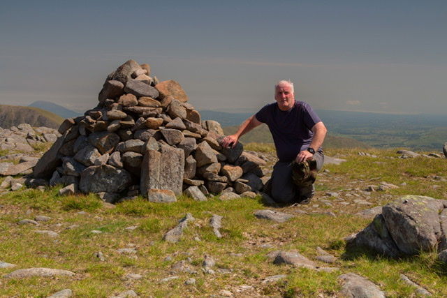 Ben Gorm, the “Matterhorn” of Leenaun. ! 🏔