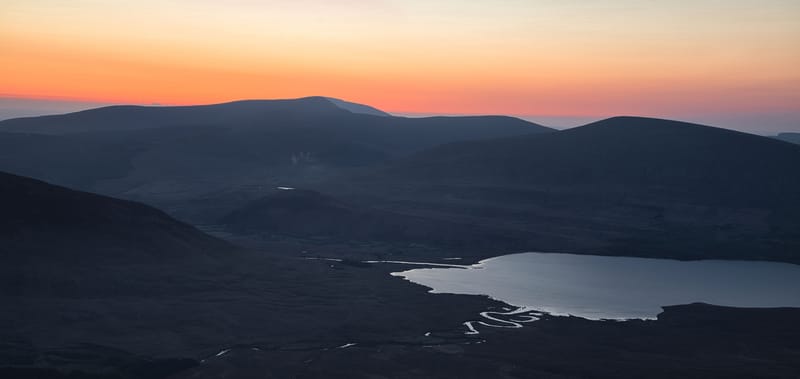 Glendahurk Horseshoe trek,  (Part 1), Bengorm. 🌄🌅