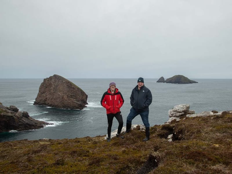 Benwee Head, The Stags of Broadhaven and a WW2 Lookout Post, number 63.  🇮🇪 🇦🇺
