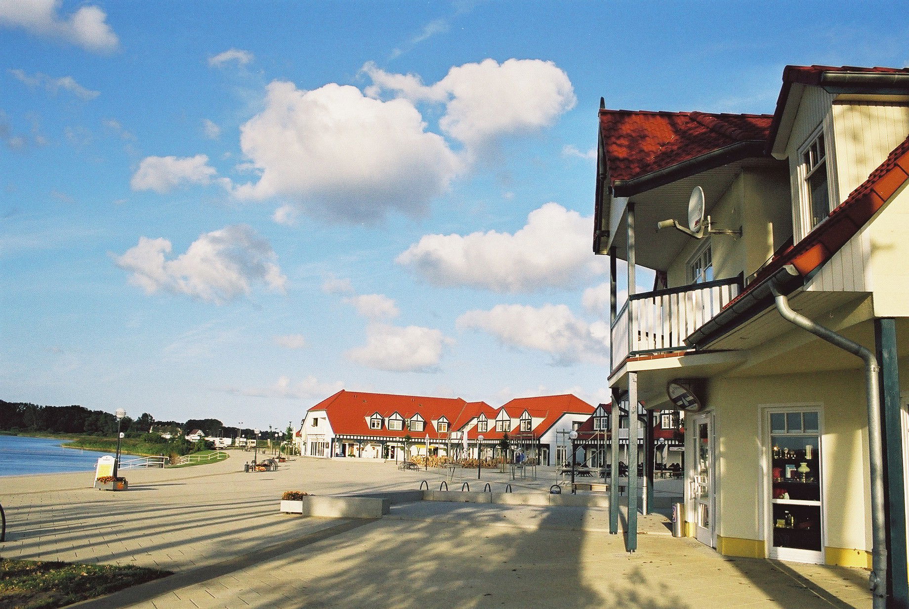 Blick auf den Haffplatz
