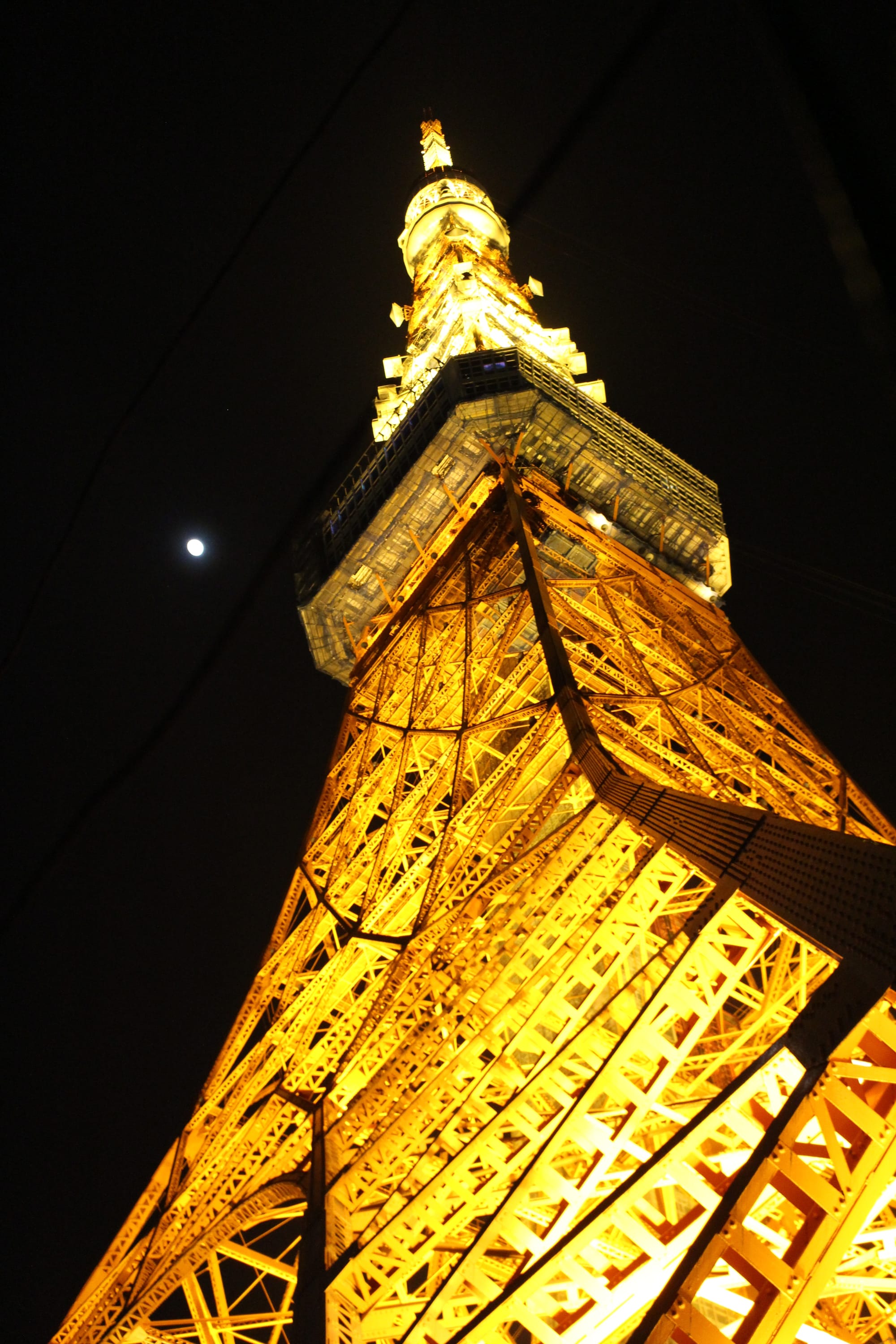 Tokyo Tower nocą