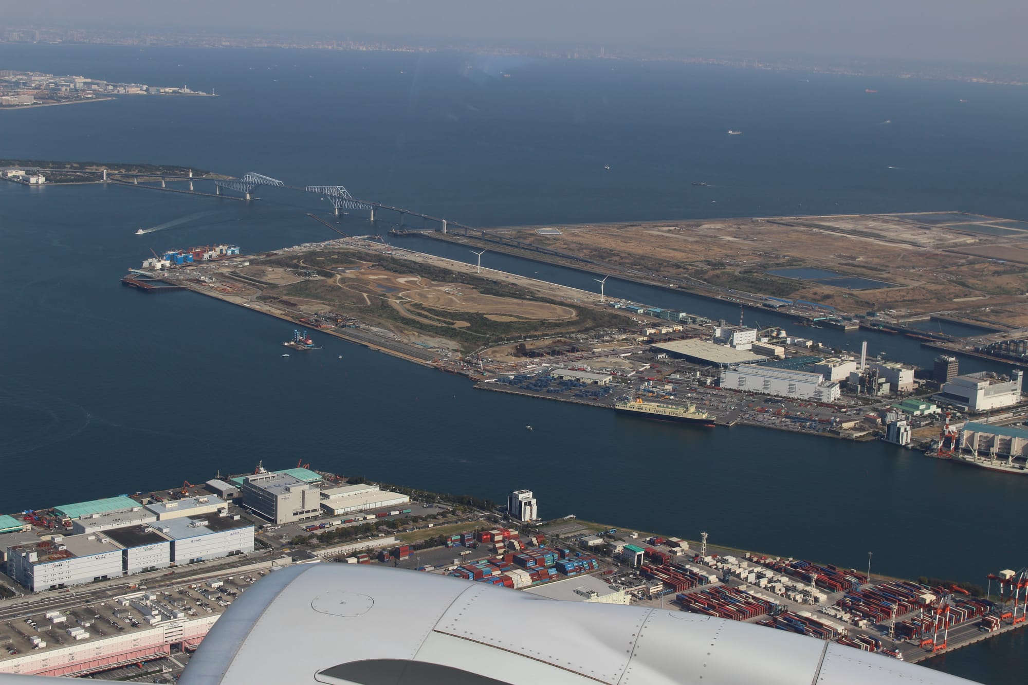 wnoszenie po starcie z lotniska Haneda - do zobaczenia Japonio!