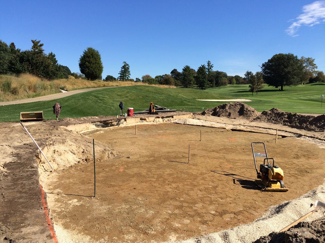 Greens Regrading and Resurfacing - Chevy Chase Club