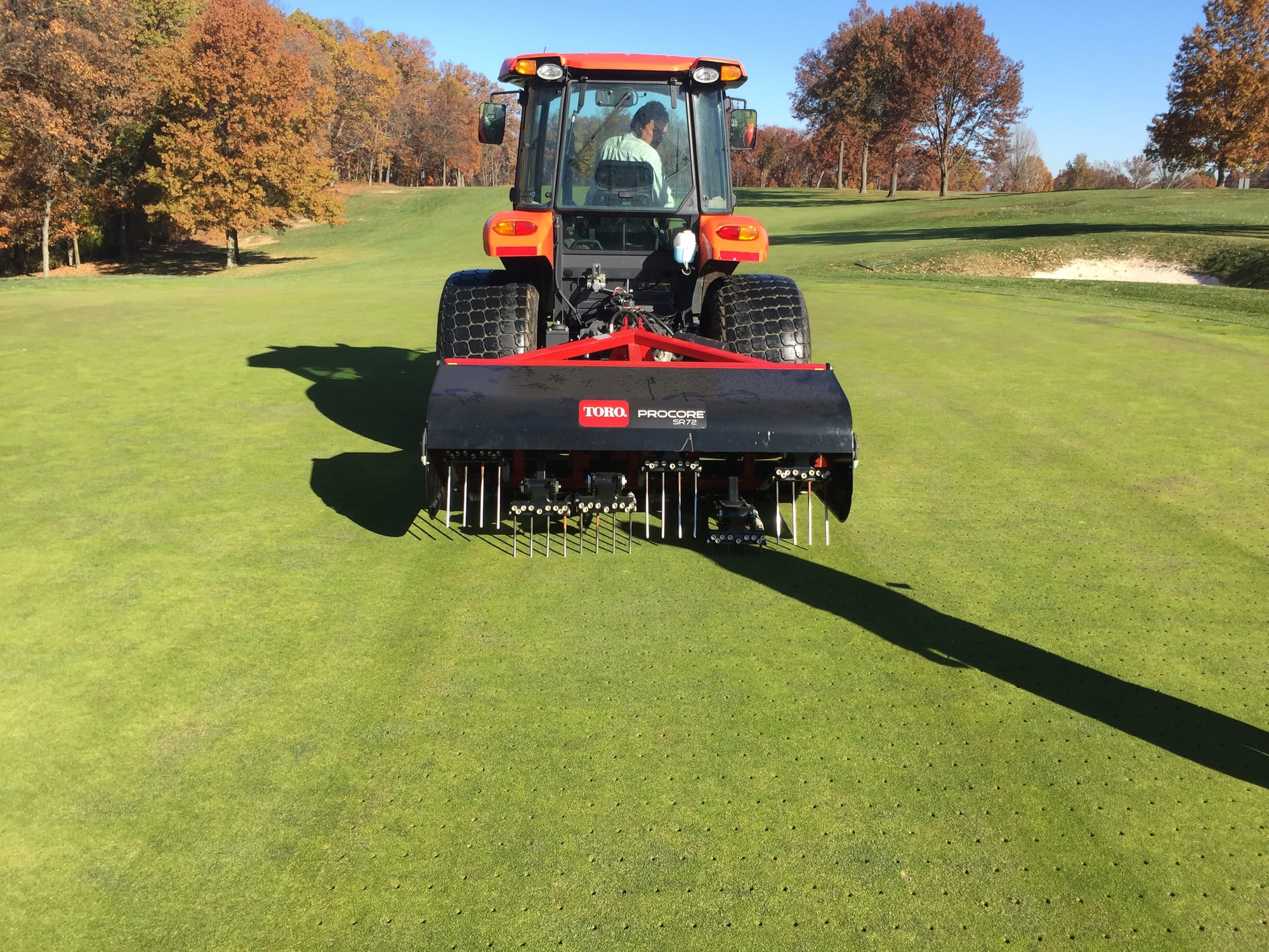 Deep Tine Aerification - Soil Fracturing