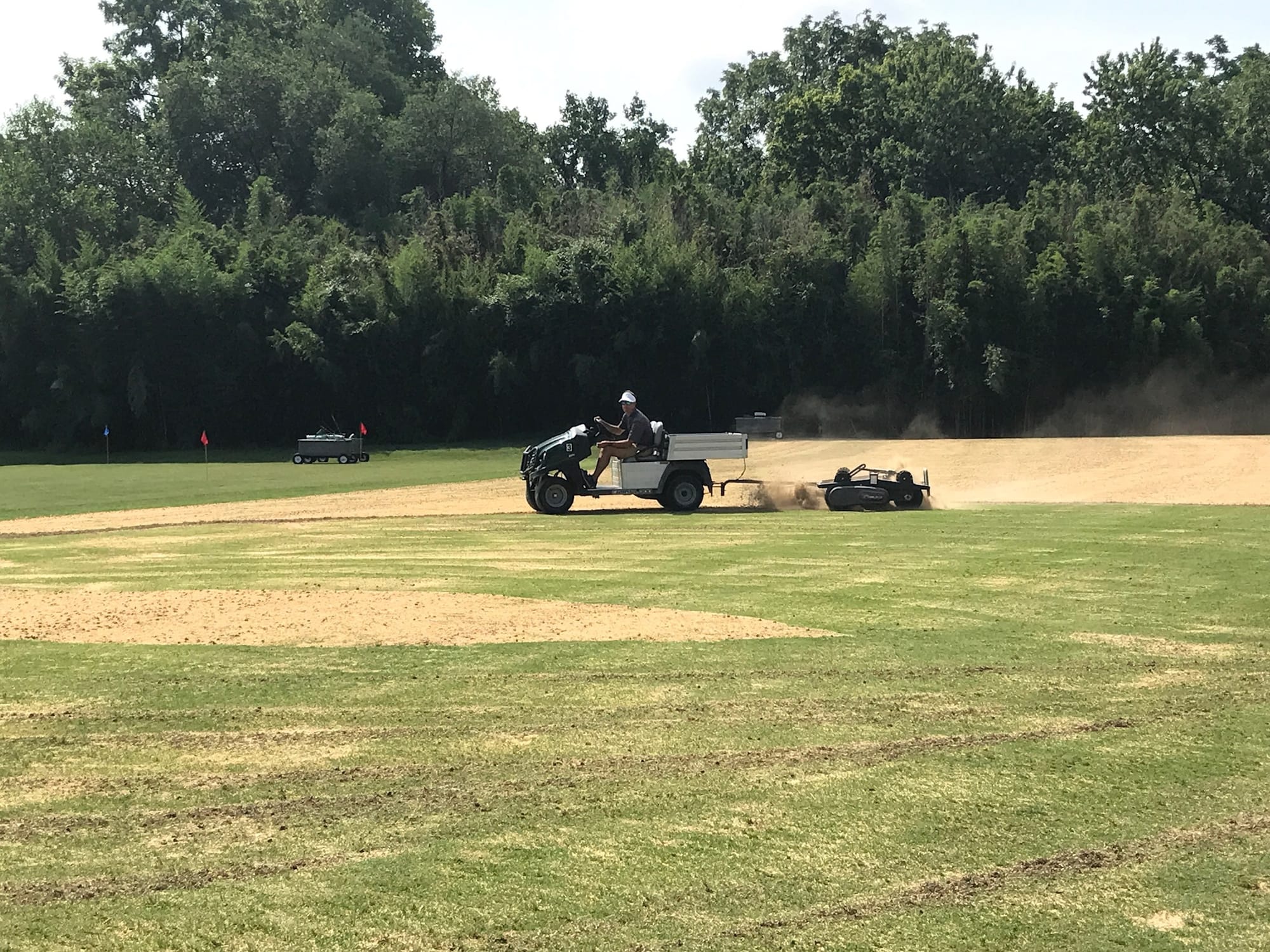 Core Aerification and Topdressing