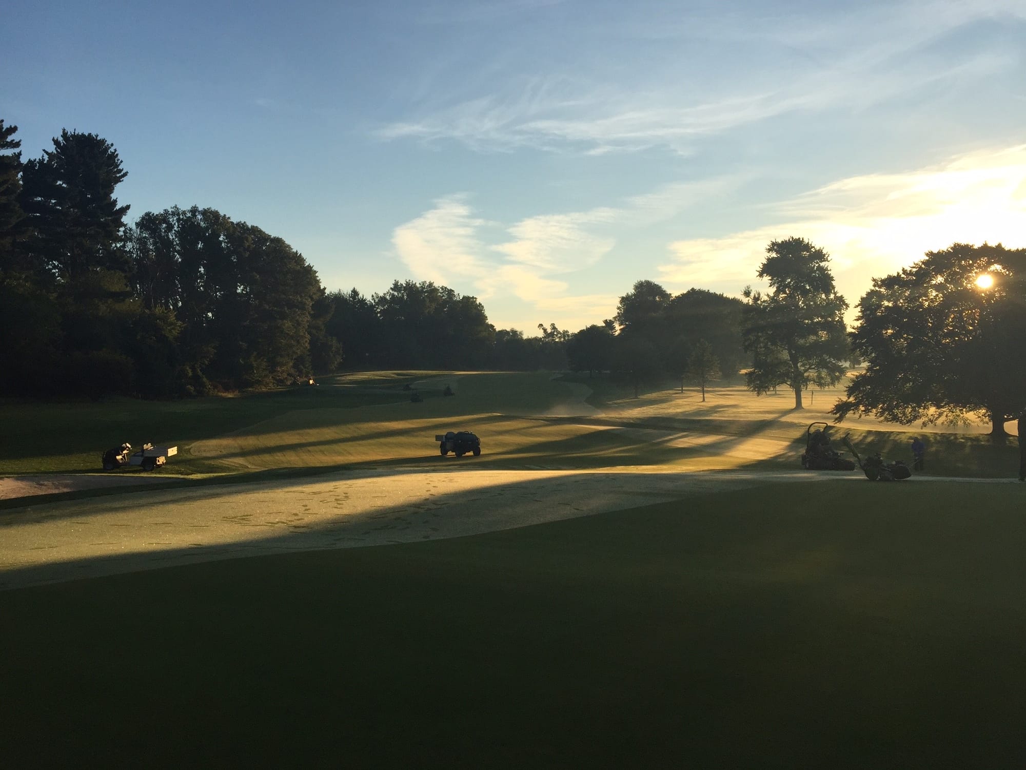 Morning Maintenance - Chevy Chase Club