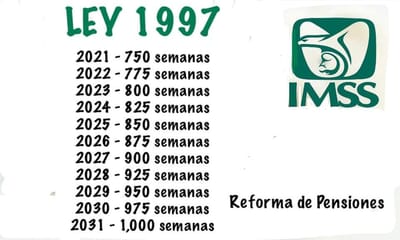 REFORMA LEY 97 IMSS
