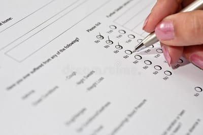 Health Questionairre