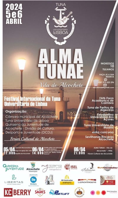 Alma Tunae 2024 - Alcochete - 5/6 Abril
