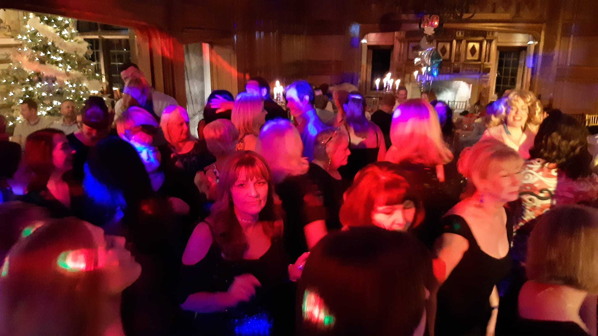 A busy dancefloor at Inglewood Manor