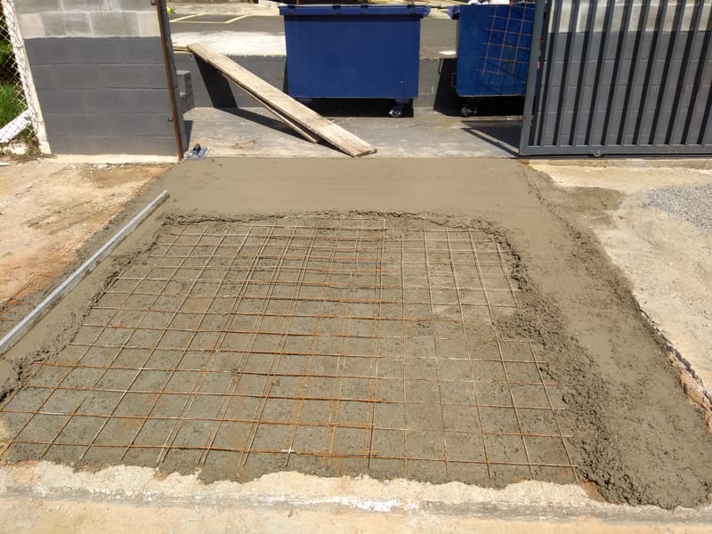 CONSTRUÇÃO NOVA LIXEIRA