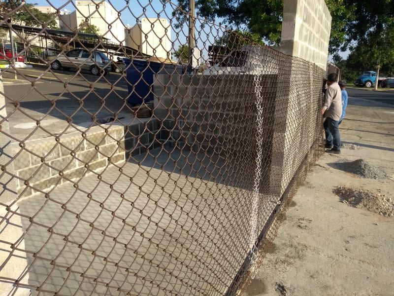 CONSTRUÇÃO NOVA LIXEIRA