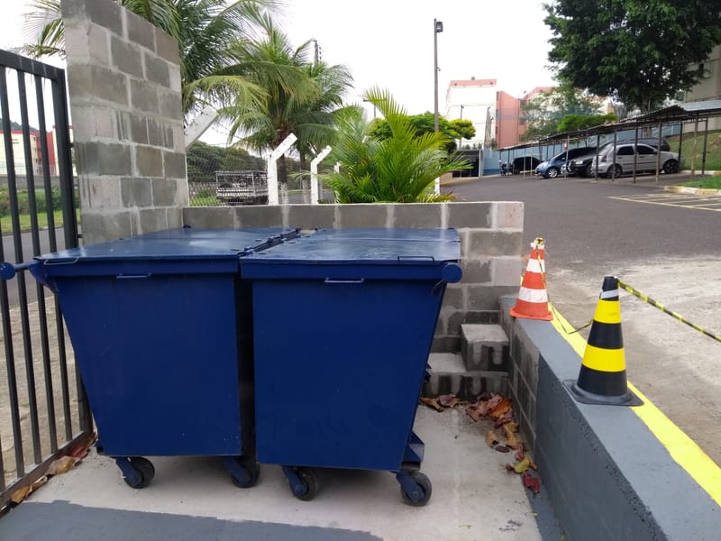 CONSTRUÇÃO NOVA LIXEIRA