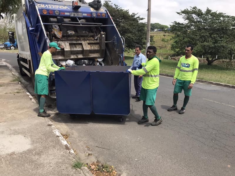 CONSTRUÇÃO NOVA LIXEIRA