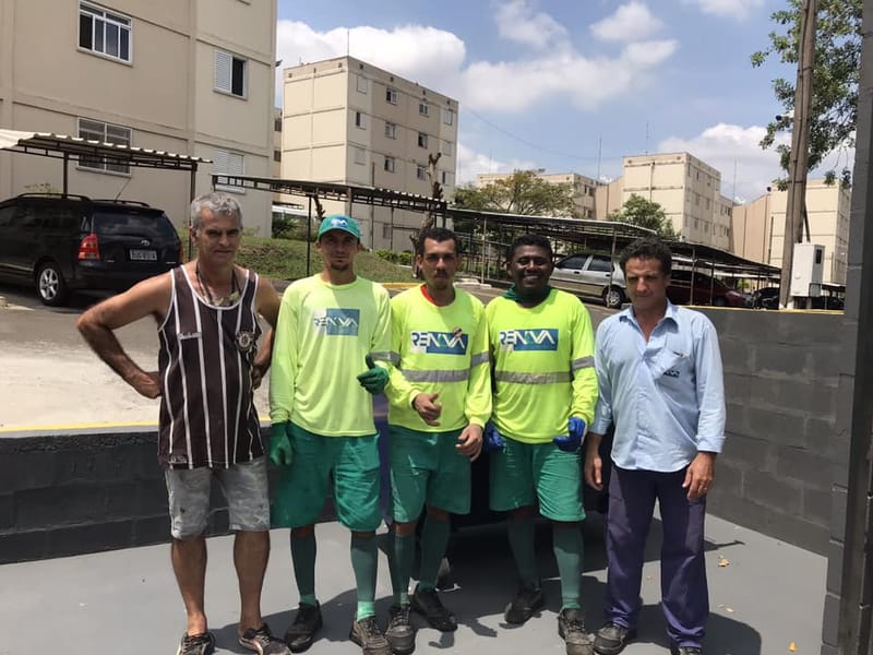 CONSTRUÇÃO NOVA LIXEIRA