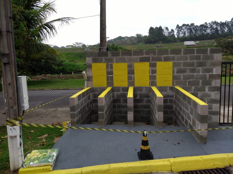 CONSTRUÇÃO NOVA LIXEIRA