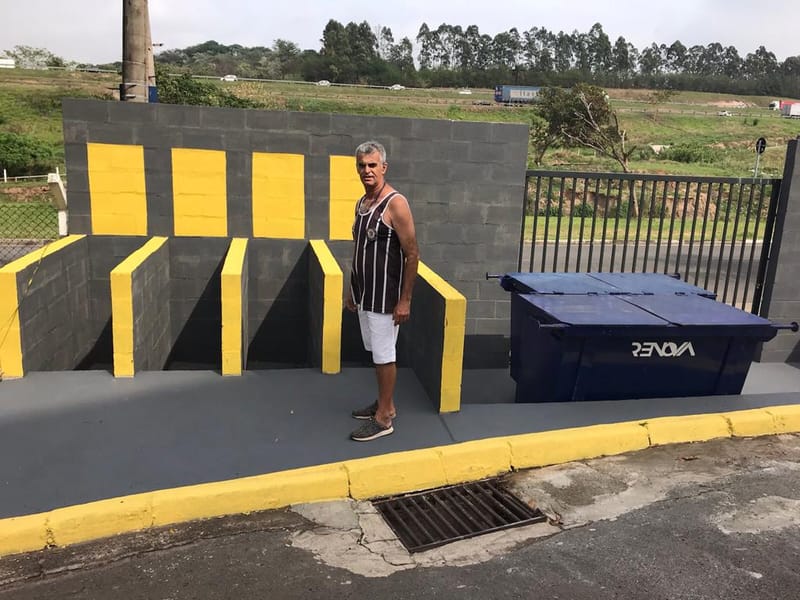 CONSTRUÇÃO NOVA LIXEIRA