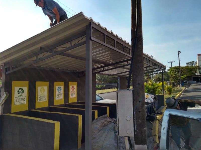 CONSTRUÇÃO NOVA LIXEIRA