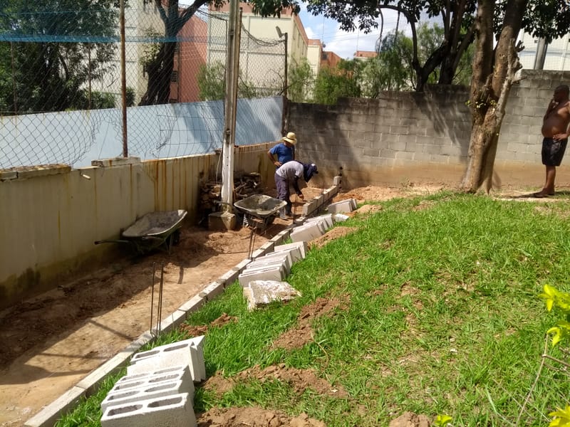 MURO DE ARRINO - ATRÁS DA QUADRA