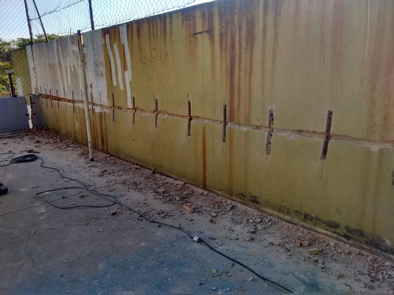 QUADRA, SALÃO, TELHADO